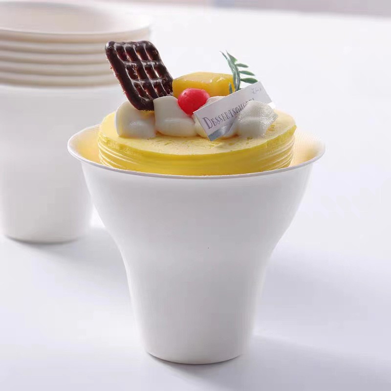 100% Biodegradable Sugarcane Bagasse Wine Cup