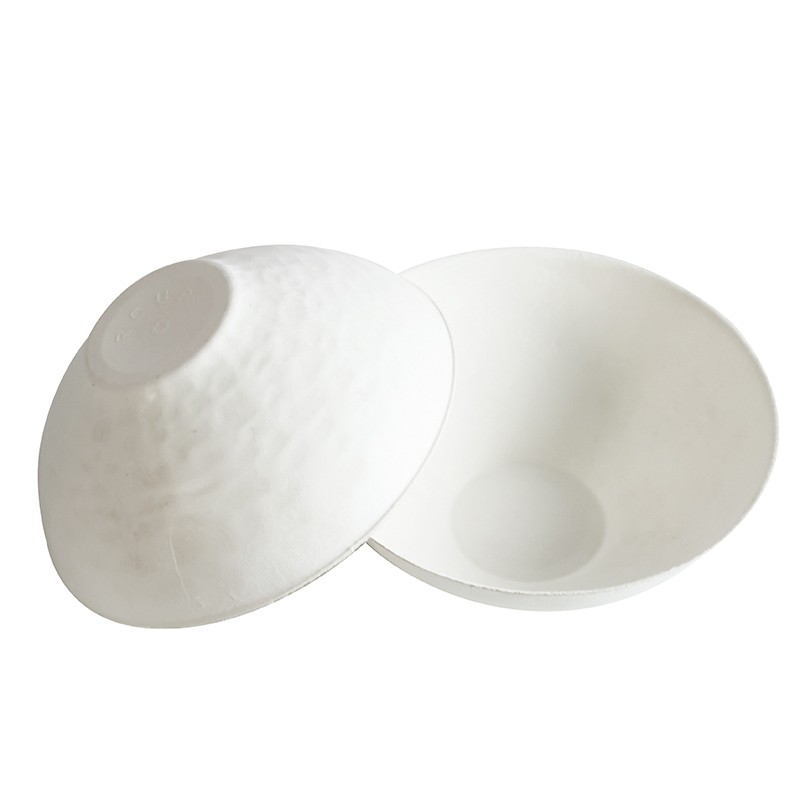 Compostable Japanese Style Bagasse Round Bowl