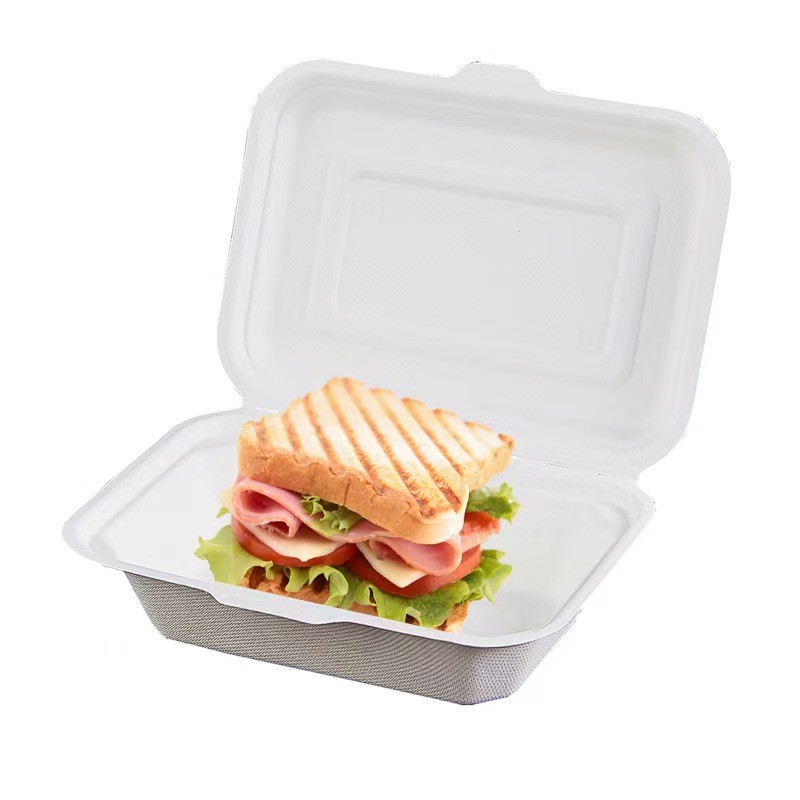 Compostable Oven Safe Sugarcane Bagasse Food Container