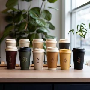 Compostable Sugarcane Pulp Hot Drink Cups